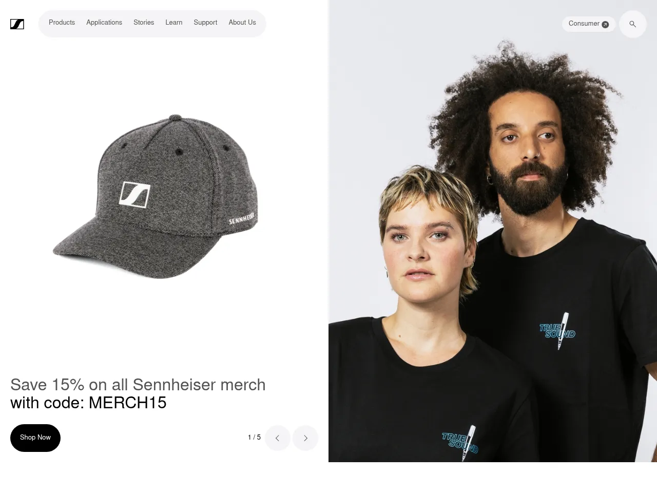 Sennheiser Screenshot