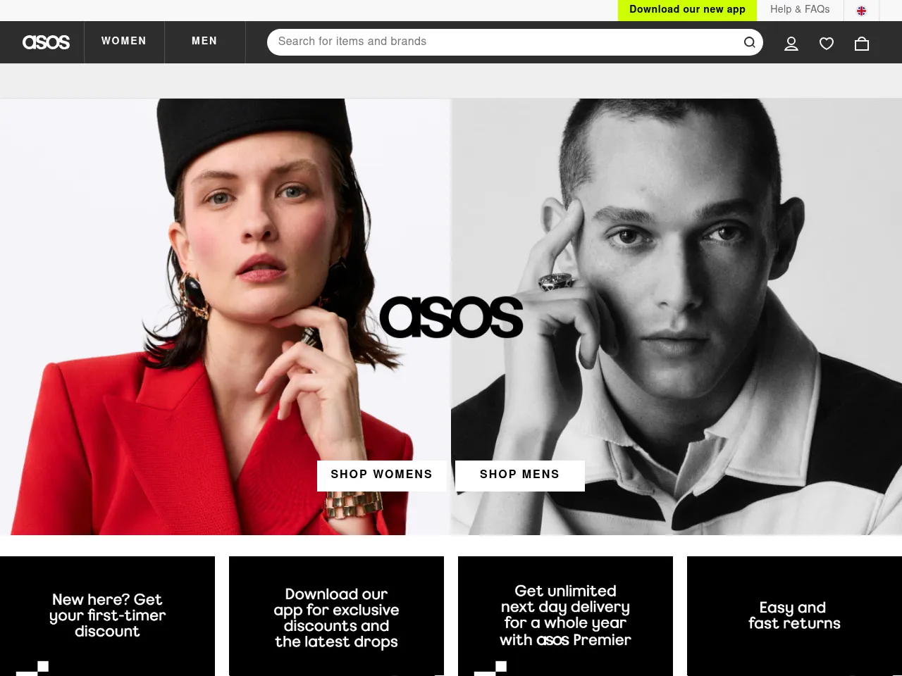 ASOS Screenshot