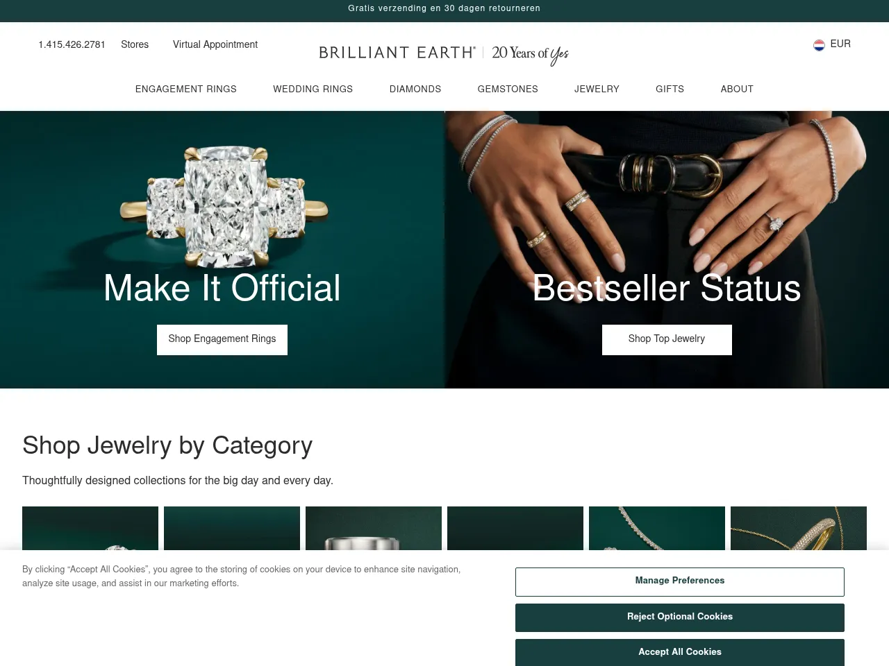 Brilliant Earth Screenshot