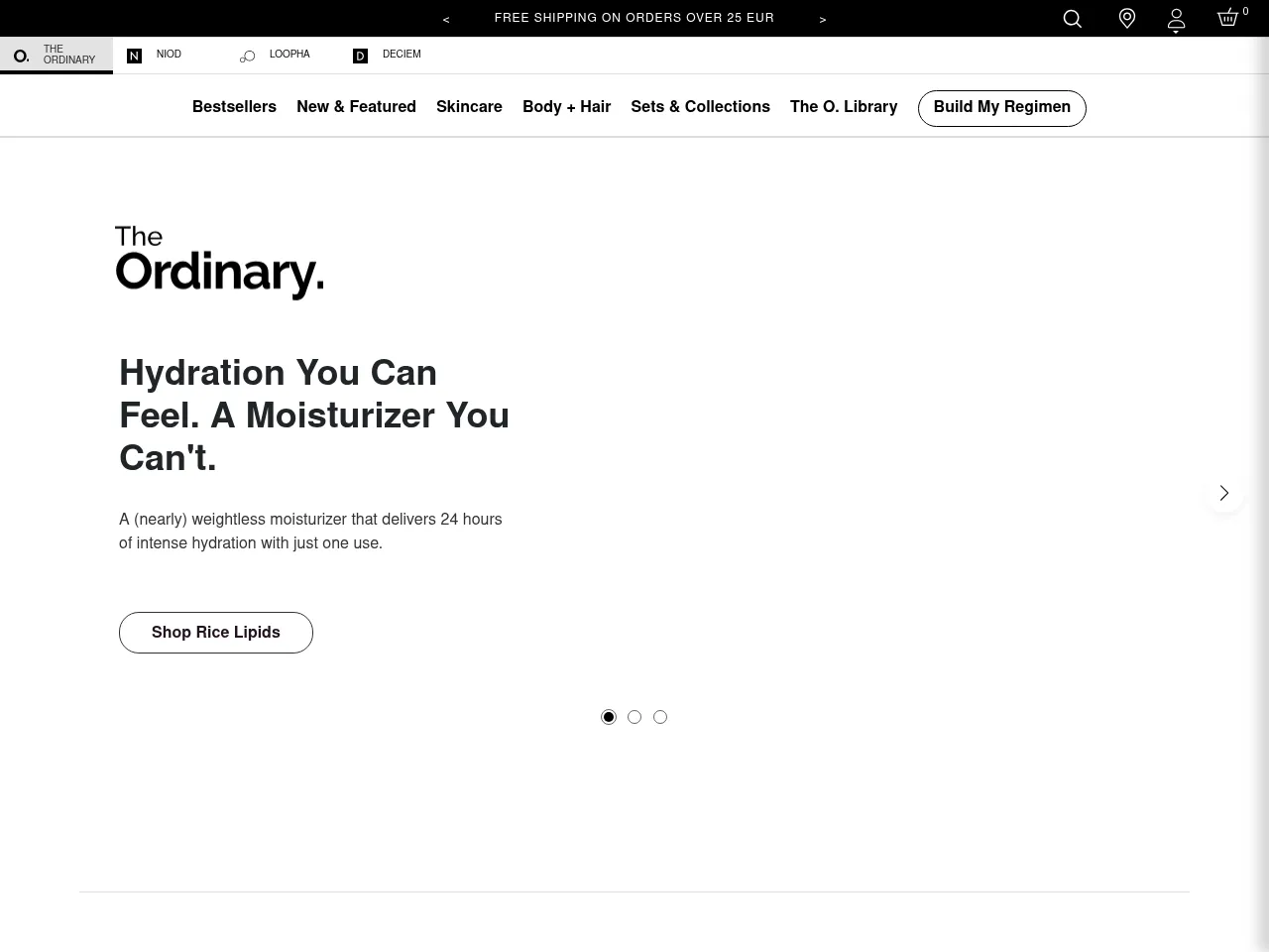 The Ordinary Screenshot