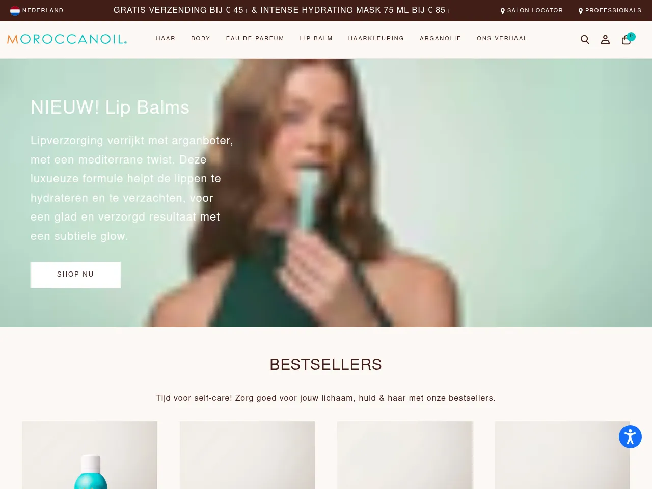 Moroccanoil Screenshot