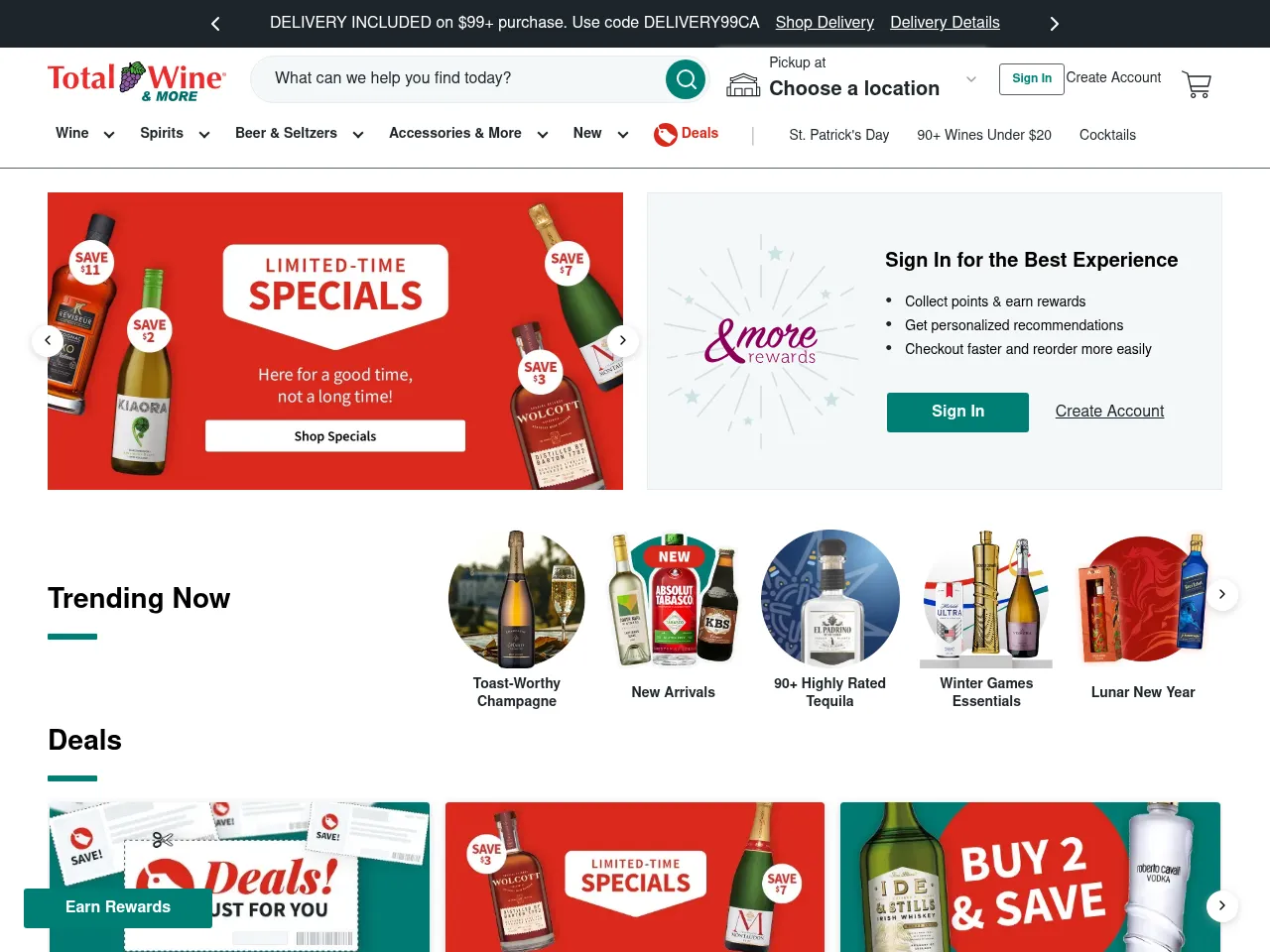 Total Wine & More Screenshot