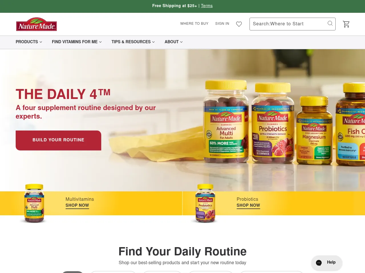 Nature Made Screenshot