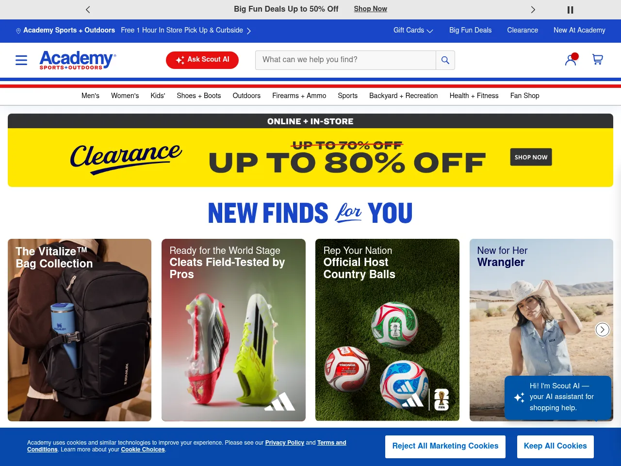 Academy Sports + Outdoors Screenshot