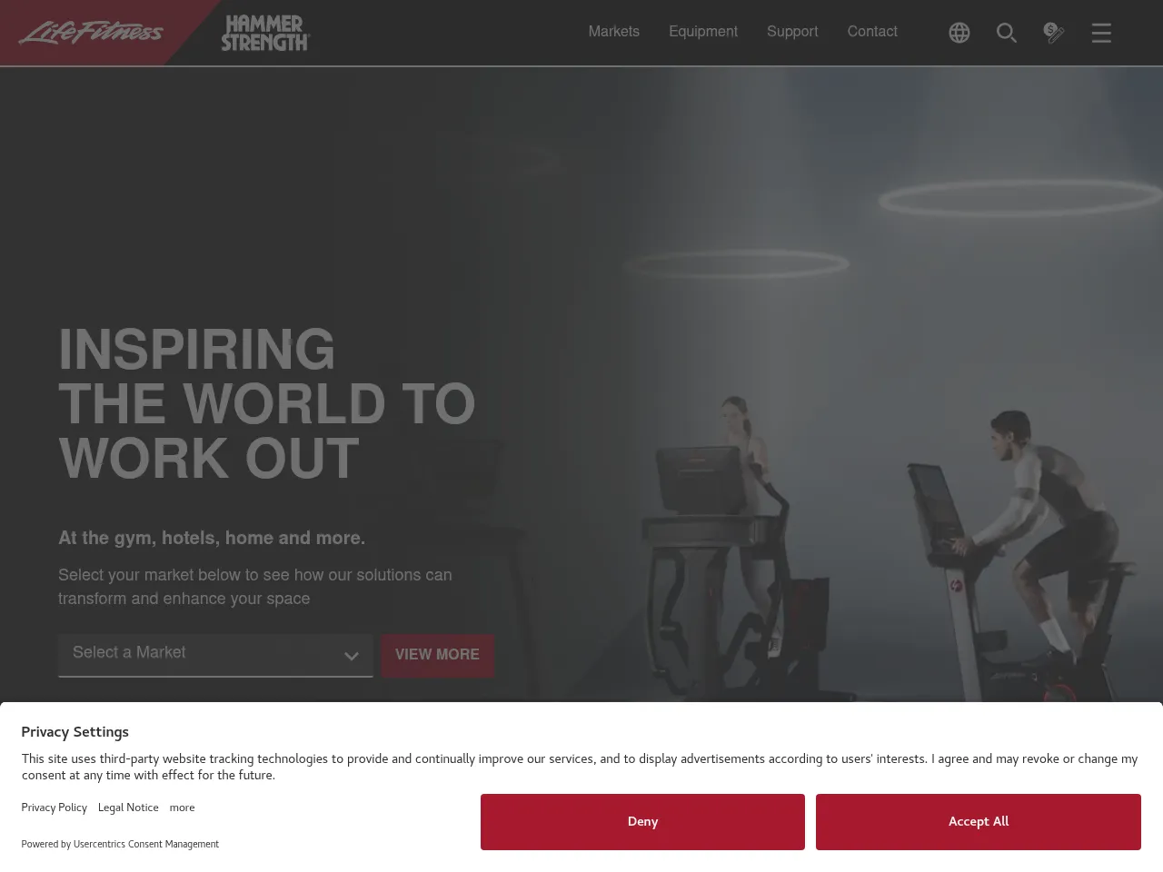 Life Fitness Screenshot