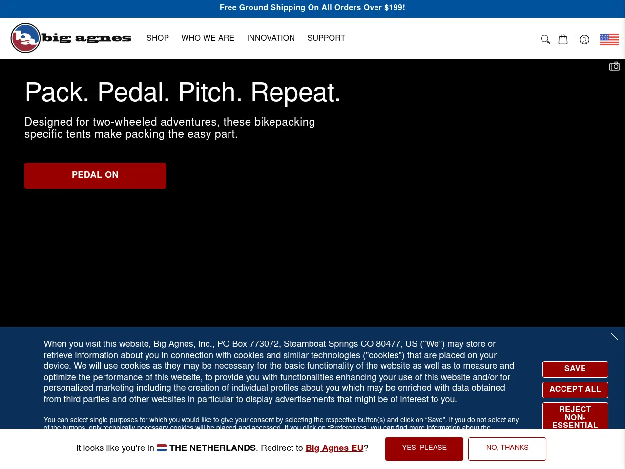 Big Agnes Screenshot