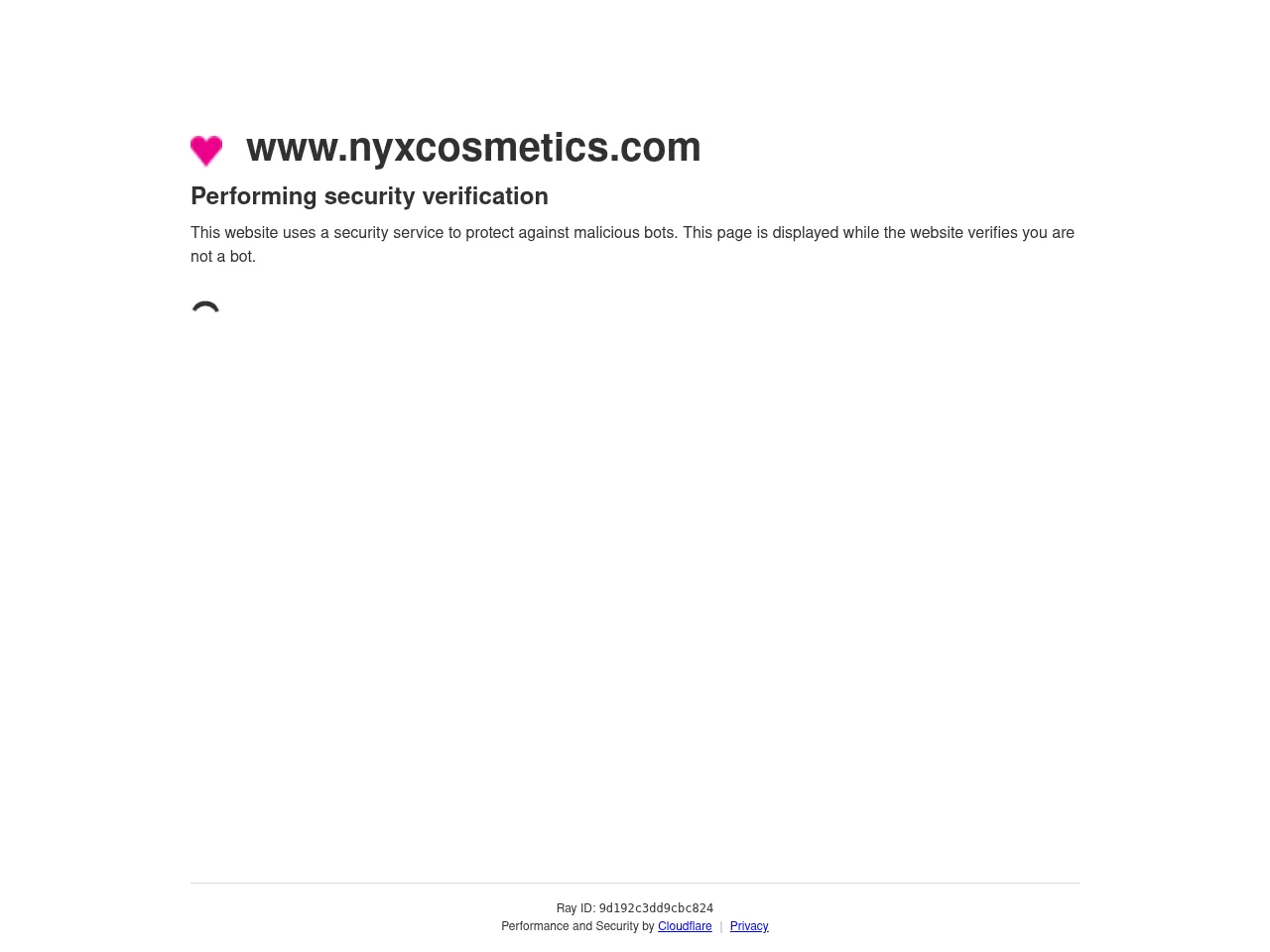 NYX Professional Makeup Screenshot