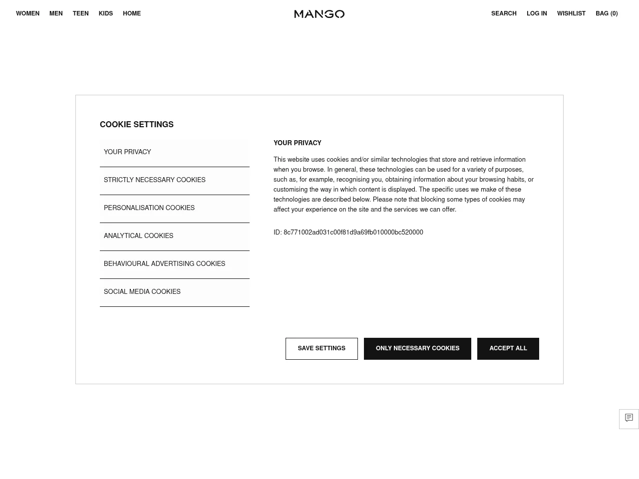Mango Screenshot