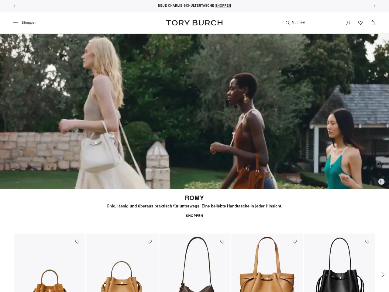 Tory Burch Screenshot