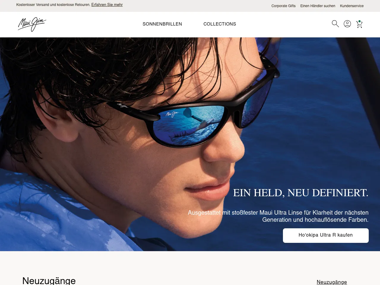 Maui Jim Screenshot