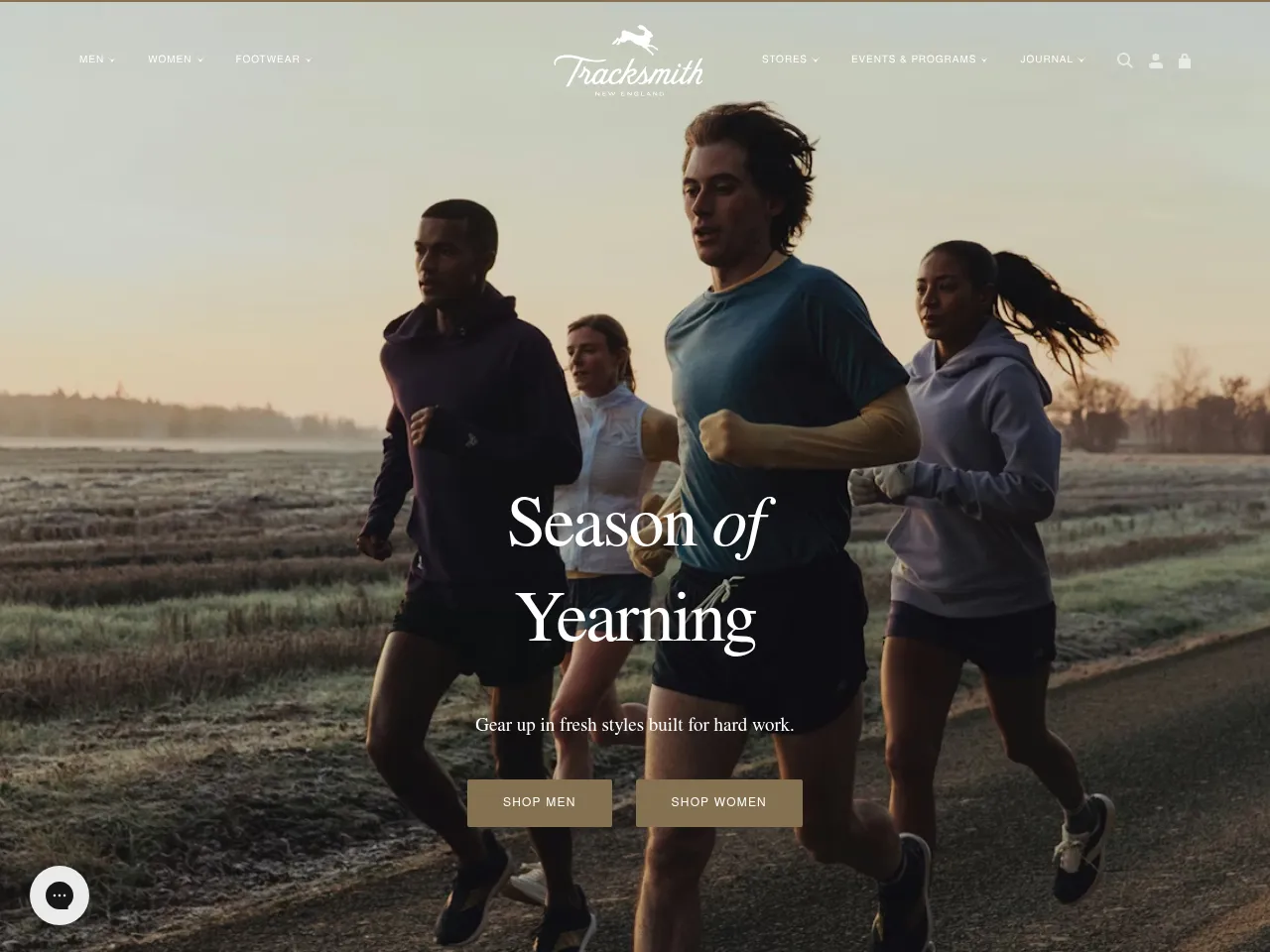 Tracksmith Screenshot