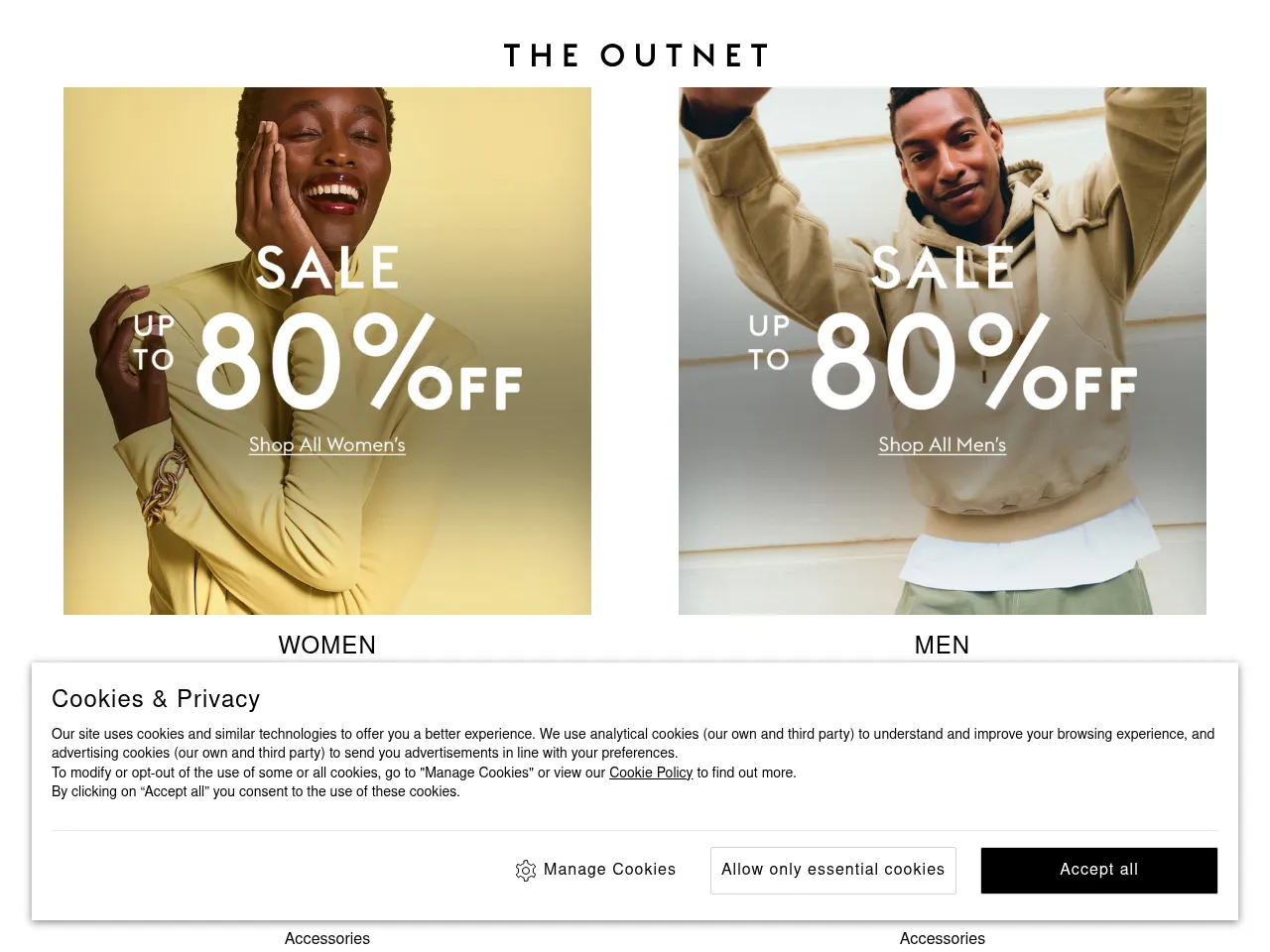 The Outnet Screenshot