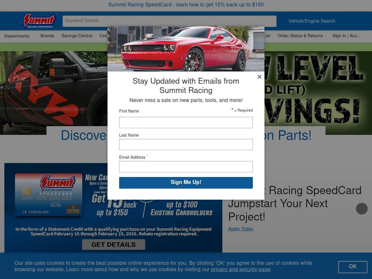 Summit Racing Screenshot