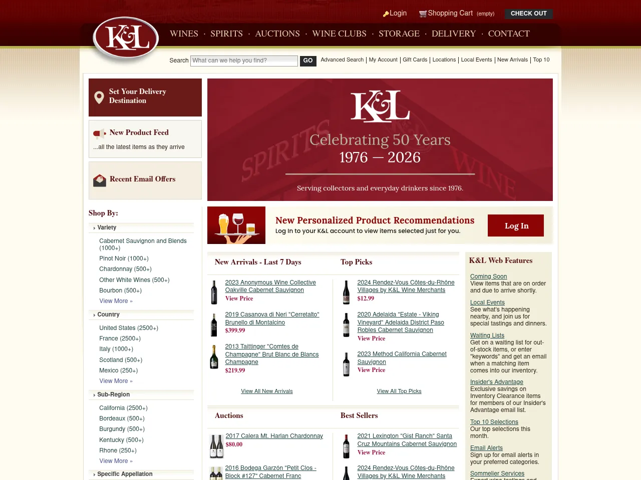 K&L Wine Merchants