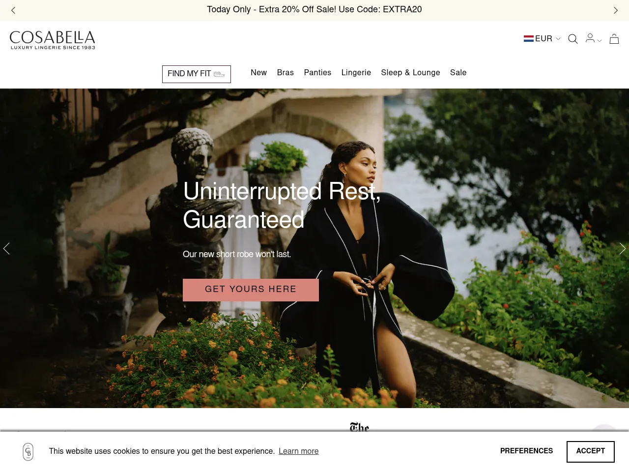 Cosabella Screenshot