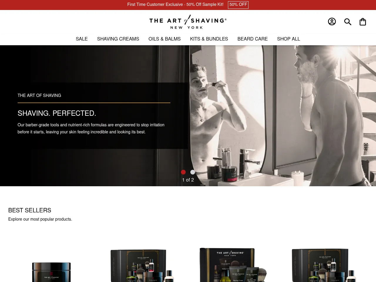 The Art of Shaving Screenshot