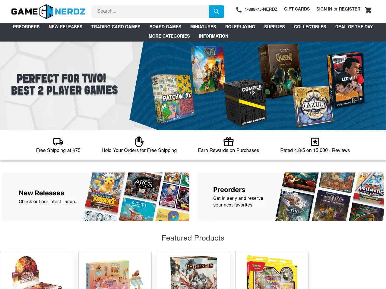 GameNerdz Screenshot