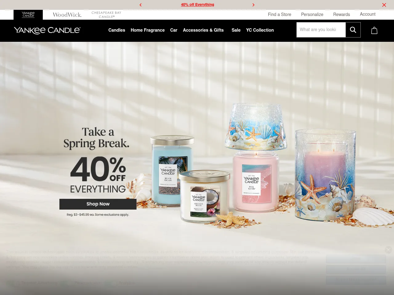 Yankee Candle Screenshot