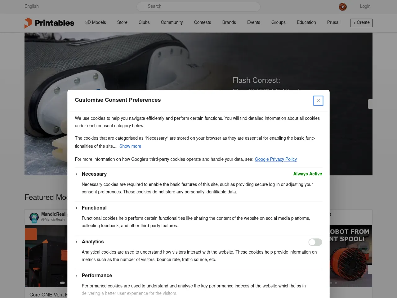 Printables by Prusa Screenshot