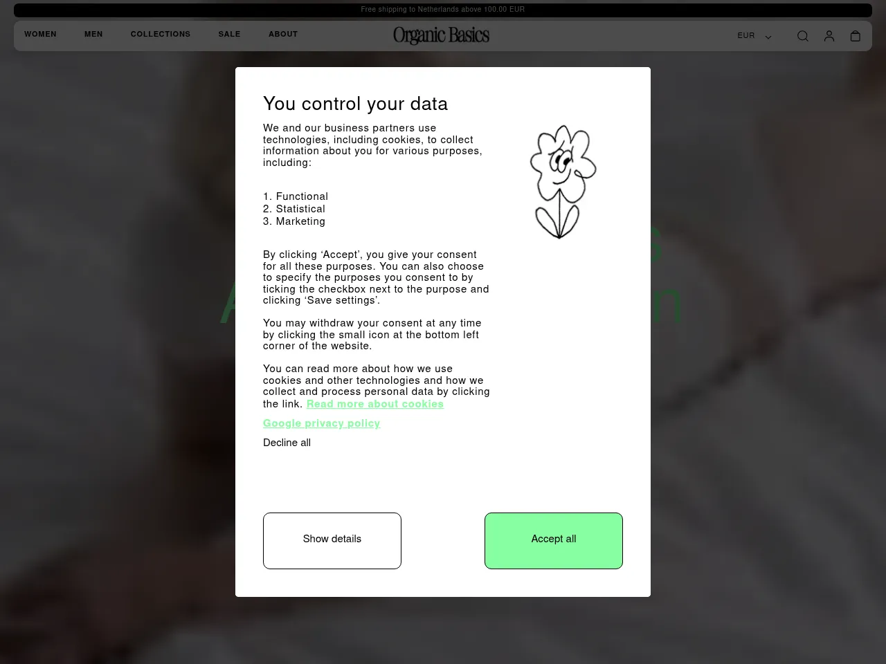 Organic Basics Screenshot